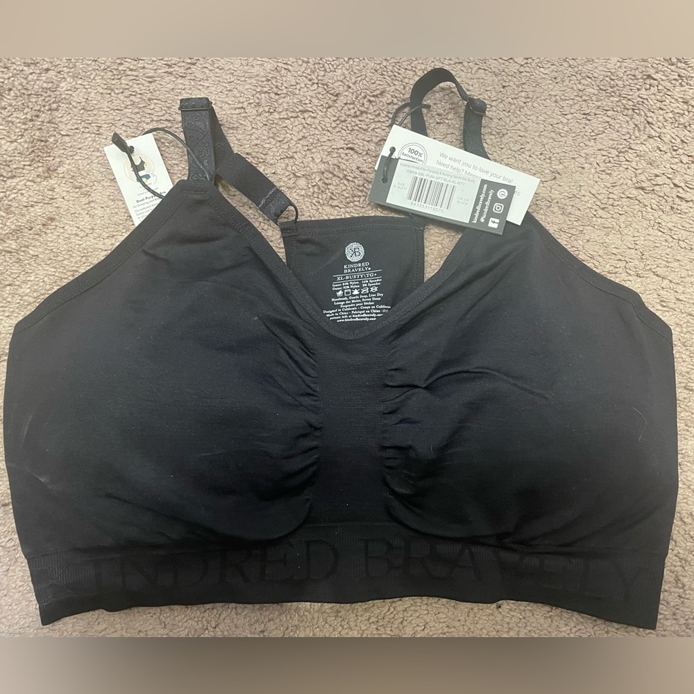Kindred Bravely Sublime Hands-Free Pumping/Nursing Bra NWT
